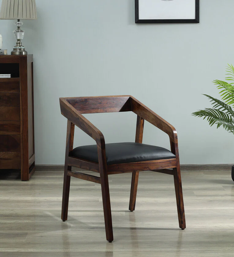 classicwood-10-3.webp klint Sheesham Wood Arm Chair In Honey Oak Finish - Image 1