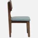 Uorixa Solid Wood Dining Table Set with Cushioned Seating in Natural Finish - Image 6
