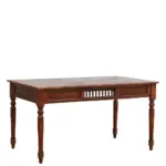 Dinora Solid Sheesham Wood 6 Seater Dining Table Set with Comfortable Chairs - Image 5