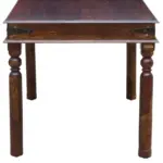 Mealora Classic 6 Seater Dining Table Set with Strong Wooden Frame and Stylish Chairs - Image 3