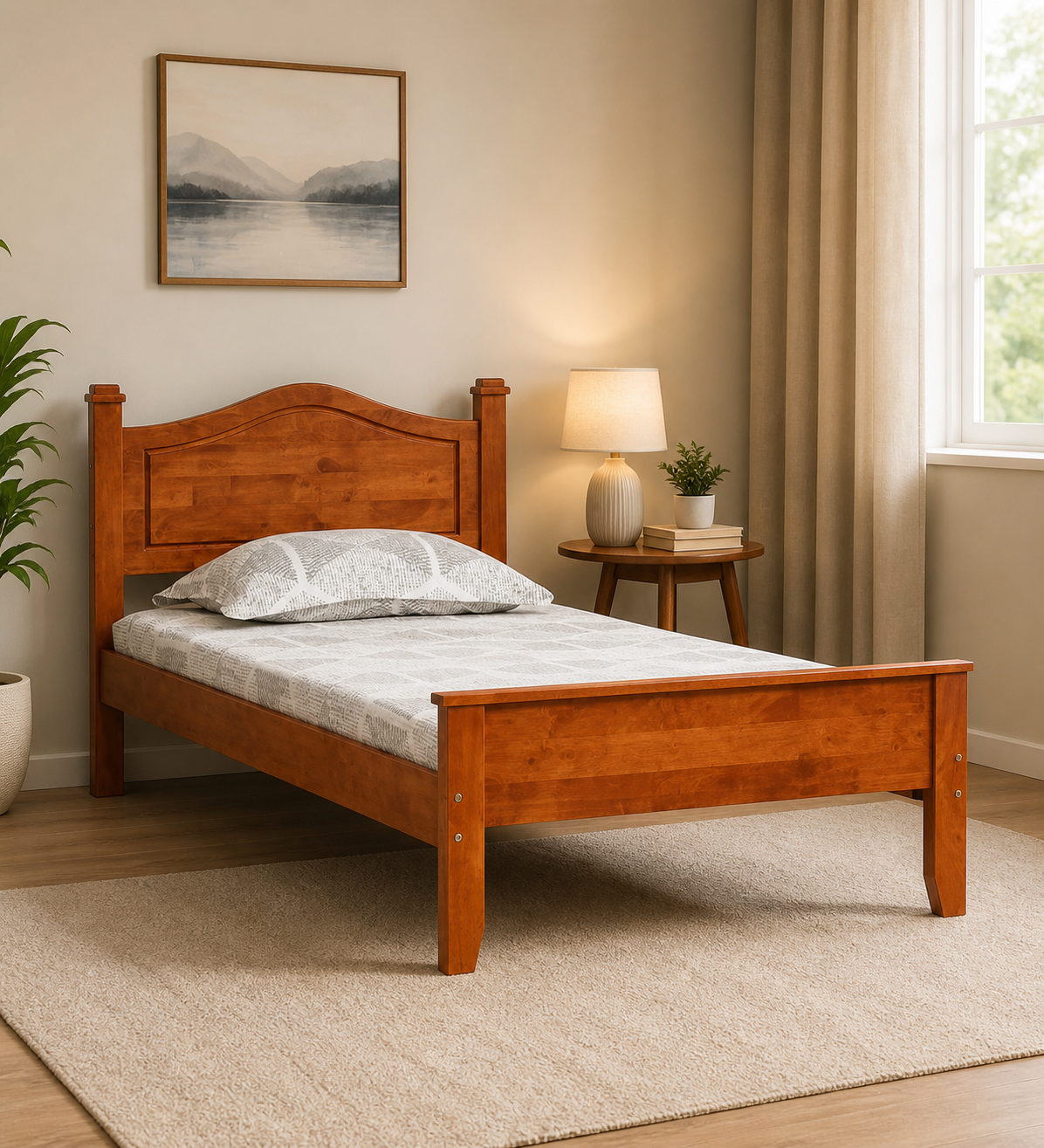 Wexora-Solid-Sheesham-Wood-Single-Bed-with-Strong-Base-in-Natural-Finish-for-Home-2.webp Wexora Solid Sheesham Wood Single Bed with Strong Base in Natural Finish for Home - Image 1
