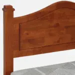 Wexora Solid Sheesham Wood Single Bed with Strong Base in Natural Finish for Home - Image 4