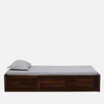 Jexvira Solid Wood Single Bed with Elegant Appearance - Image 2