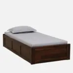Jexvira Solid Wood Single Bed with Elegant Appearance - Image 4