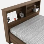 Hamta Engineered Wood Single Bed with Headboard Storage - Image 2
