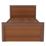 Huren Sheesham Wood Single Bed In Honey Oak Finish With Trundle - Image 4