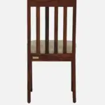 Forvyn Solid Wood 4 Seater Dining Set in Rich Organic Texture - Image 4