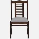Nain Sheesham Wood Dining chair in Provincial Teak finish (SET OF 2) - Image 5