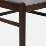 Nain Sheesham Wood Dining chair in Provincial Teak finish (SET OF 2) - Image 9