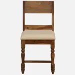 Uelvora Sheesham Wood Dining Set in Light Earth Finish - Image 10