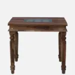 Beltrix Solid Wood Dining Table in Raw Nature Tone - Image 9