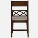 kroump Sheesham Wood Dining Chair In Provincial Teak Finish (Set Of 2) - Image 5