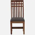 Alvora Wooden Dining Table in Pure Natural Finish with Elegant Design - Image 5