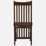Porvexa Solid Wood Dining Table with Natural Texture and Strong Wooden Base - Image 7
