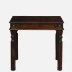 Porvexa Solid Wood Dining Table with Natural Texture and Strong Wooden Base - Image 9