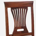 Sheesham Art Orion 4 Seater Dining Table in Natural Wood Finish - Image 2