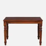 Sheesham Art Orion 4 Seater Dining Table in Natural Wood Finish - Image 5
