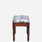 Sheesham Art Orion 4 Seater Dining Table in Natural Wood Finish - Image 6