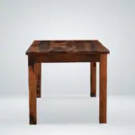 Sudora Solid Wood Dining Table in Real Wood Essence Finish - Image 3