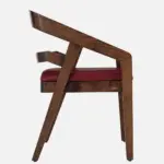 Nain Sheesham Wood Arm Chair In Honey Oak Finish (SET OF 2) - Image 7