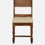 Nain Sheesham Dining Chairs, Provincial Teak Set of 2 - Image 5