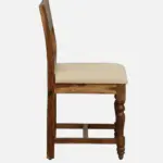 Nain Sheesham Dining Chairs, Provincial Teak Set of 2 - Image 7
