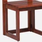 Nain Sheesham Wood Folding Dining Chair In Honey Oak Finish (SET OF 2) - Image 9