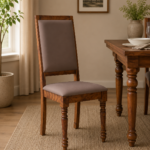Nain Sheesham Dining Chairs, Honey Oak Set of 2 (41x16 in)