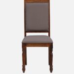 Nain Sheesham Dining Chairs, Honey Oak Set of 2 (41x16 in) - Image 4