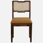 Nain Sheesham Dining Chairs, Provincial Teak Set of 2 (36x18 in) - Image 5