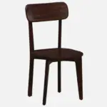 Nain Sheesham Dining Chairs, Provincial Teak Set of 2 (35x17.25 in) - Image 4