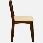 Nain Sheesham Cushioned Dining Chair, Brass Inlay - Image 4