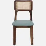 Nain Sheesham Wood Dining Chairs In Scratch Resistant Provincial Teak Finish (SET OF 2) - Image 7