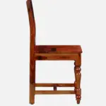 Nain Sheesham Wood Dining Chairs In Honey Oak (SET OF 2)) - Image 6