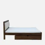 Fspen Contemporary Queen Size Storage Bed with Premium Cushion Headboard - Image 2