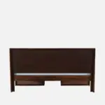 Fspen Contemporary Queen Size Storage Bed with Premium Cushion Headboard - Image 4