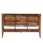 Dalerique Premium Natural Finish Double Bed for Luxury Bedroom Setup - Image 2