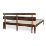Hruvessa Modern Solid Wood King Bed with Premium Natural Texture - Image 7