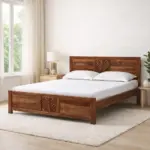 Lorvanta Solid Wood Platform Queen Size for Urban Interior Styling