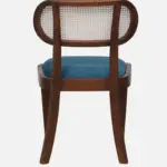 Book Sheesham Wood Dining Chair In Scratch Resistant Provincial Teak Finish - Image 5