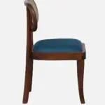 Book Sheesham Wood Dining Chair In Scratch Resistant Provincial Teak Finish - Image 7