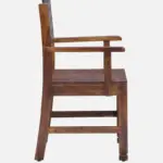 Cambrey Solid Sheesham Wood Chair in Walnut Finish - Image 6
