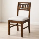 Felix Solid Wood Sheesham Chair in Provincial Teak Finish (SET OF 2)