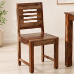 Hurora Sheesham Wood Chair in Dark Walnut Finish (SET OF 2)