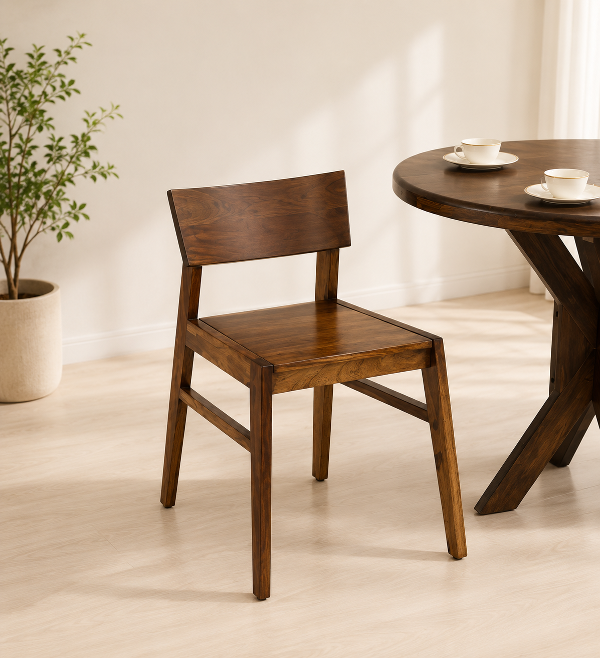 Kerona-Sheesham-Wood-Chair-in-Rustic-Brown-Finish-classic-wood-1.png Kerona Sheesham Wood Chair in Rustic Brown Finish - Image 1