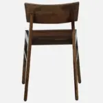 Kerona Sheesham Wood Chair in Rustic Brown Finish - Image 4