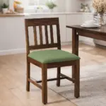 Helvora Solid Sheesham Wood Chair in Walnut Finish (SET OF 2)