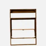 Sranya Solid Sheesham Wood 4 Seater Dining Table with Natural Grain Finish - Image 3