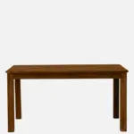 Uildwood Rustic Reclaimed Wood 6 Seater Farmhouse Dining Table in Distressed Brown - Image 5