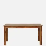 MeritageNest Natural Wood Dining Table - Image 3